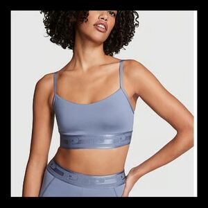 Vs Pink Scoop Sports Bra Size Xxl Iris Blue